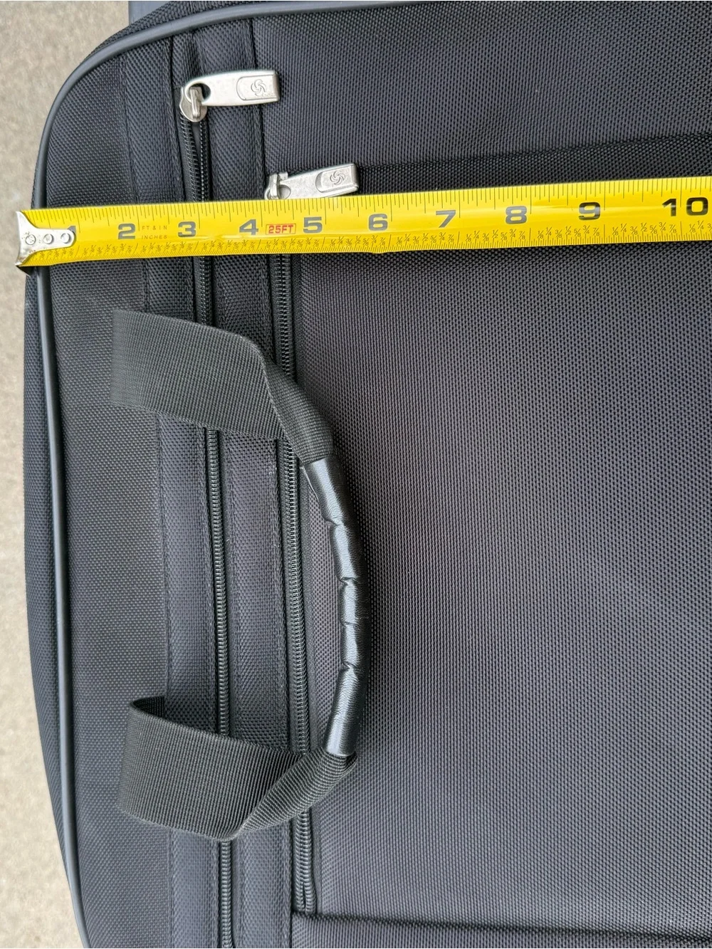 Samsonite Classic 3 Gusset Large Toploader Black Non-Wheeled Briefcase Travel